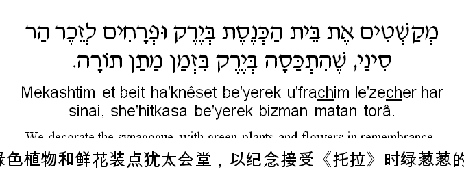 听音频学希伯来短语